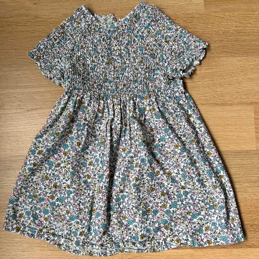 Girls Zara floral print dress